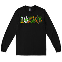 Black dental lucky st patricks day Long Sleeve Tee - RanaPortraitStore