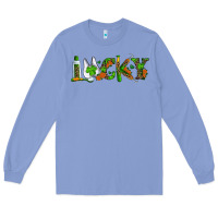 Colony Blue dental lucky st patricks day Long Sleeve Tee - RanaPortraitStore