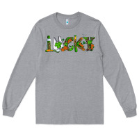 Heather Grey dental lucky st patricks day Long Sleeve Tee - RanaPortraitStore