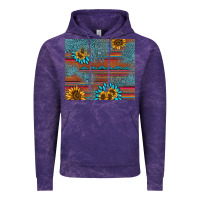 Sunflower Gemstone Serape Tumbler Vintage Hoodie | Teevron
