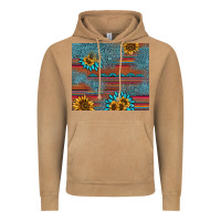 Vintage Camel sunflower gemstone serape tumbler Vintage Hoodie - AdoDesignShop