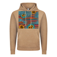 Vintage Coffee sunflower gemstone serape tumbler Vintage Hoodie - AdoDesignShop