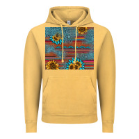 Vintage Mustard sunflower gemstone serape tumbler Vintage Hoodie - AdoDesignShop