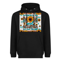 Black god gifted me two titles mom and grandma and i rock them both Heavyweight Hoodie - JahusDesignShop