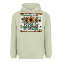 Matcha god gifted me two titles mom and grandma and i rock them both Heavyweight Hoodie - JahusDesignShop