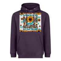 Plum god gifted me two titles mom and grandma and i rock them both Heavyweight Hoodie - JahusDesignShop