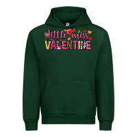 Forest Green little miss valentine Urban Hoodie - NancyCooperArtShop