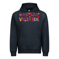 Navy little miss valentine Urban Hoodie - NancyCooperArtShop