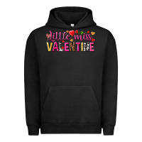 Pigment Black little miss valentine Urban Hoodie - NancyCooperArtShop