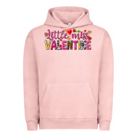 Pigment Salmon little miss valentine Urban Hoodie - NancyCooperArtShop