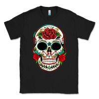 Black mexican day of the dead Classic Tee - texasbilliewilder