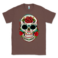 Chestnut mexican day of the dead Classic Tee - texasbilliewilder