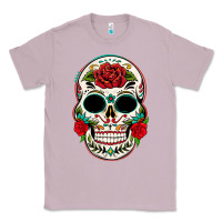 Lilac mexican day of the dead Classic Tee - texasbilliewilder