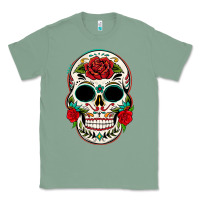 Sage mexican day of the dead Classic Tee - texasbilliewilder