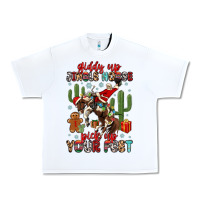 White giddy up jingle horse pick up your feet Urban Heavy Tee - MaliasSmallBusiness