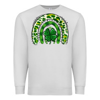Dove Grey St Patrick Rainbow Premium Sweatshirt - Jasminsmagicworld