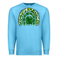 Ocean Blue St Patrick Rainbow Premium Sweatshirt - Jasminsmagicworld