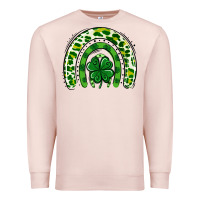 Pale Pink St Patrick Rainbow Premium Sweatshirt - Jasminsmagicworld