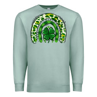 Seafoam St Patrick Rainbow Premium Sweatshirt - Jasminsmagicworld