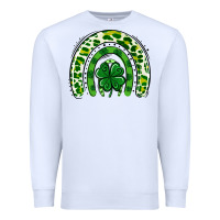 White St Patrick Rainbow Premium Sweatshirt - Jasminsmagicworld