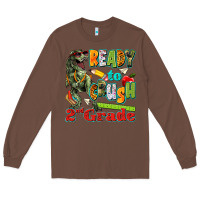 Chestnut ready to crush second grade Long Sleeve Tee - texasbilliewilder