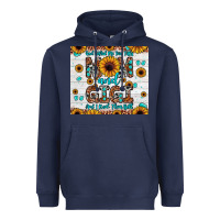 Navy god gifted me two titles mom and gigi and i rock them both Heavyweight Hoodie - JahusDesignShop