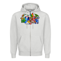 Dove Grey autism nurse Zipper Hoodie - Zillion Design Studio