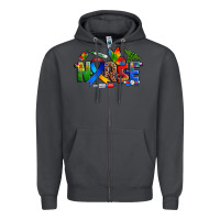 Smoke autism nurse Zipper Hoodie - Zillion Design Studio