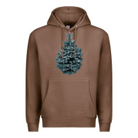 Chestnut Colorado Blue Spruce Premium Hoodie - RanaPortraitStore