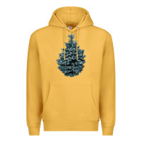 Mustard Colorado Blue Spruce Premium Hoodie - RanaPortraitStore
