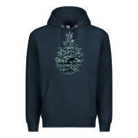 Navy Colorado Blue Spruce Premium Hoodie - RanaPortraitStore