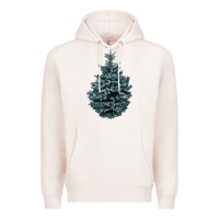 Pale Pink Colorado Blue Spruce Premium Hoodie - RanaPortraitStore