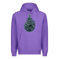 Purple Colorado Blue Spruce Premium Hoodie - RanaPortraitStore