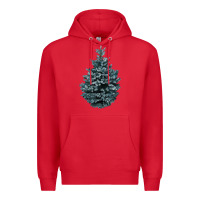 Red Colorado Blue Spruce Premium Hoodie - RanaPortraitStore