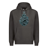 Smoke Colorado Blue Spruce Premium Hoodie - RanaPortraitStore