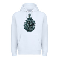 White Colorado Blue Spruce Premium Hoodie - RanaPortraitStore