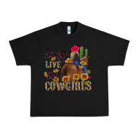 Black long live the cowgirls Urban Heavy Tee - MaliasSmallBusiness