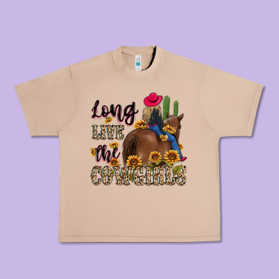 Urban Heavy Tee long live the cowgirls