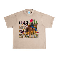 French Oak long live the cowgirls Urban Heavy Tee - MaliasSmallBusiness