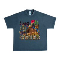 Midnight Navy long live the cowgirls Urban Heavy Tee - MaliasSmallBusiness