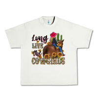 Pistachio long live the cowgirls Urban Heavy Tee - MaliasSmallBusiness