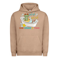 Pigment Burro splash splash your opinion is trash Urban Hoodie - MaliasSmallBusiness