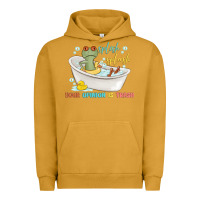 Pigment Peanut Butter splash splash your opinion is trash Urban Hoodie - MaliasSmallBusiness
