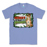 Colony Blue merry and bright shiba inu Classic Tee - RanaPortraitStore