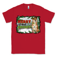 Red merry and bright shiba inu Classic Tee - RanaPortraitStore