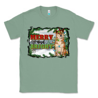 Sage merry and bright shiba inu Classic Tee - RanaPortraitStore
