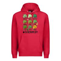 Cardinal teacher st.patrick's Premium Hoodie - MaliasSmallBusiness