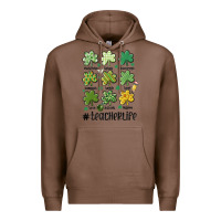 Chestnut teacher st.patrick's Premium Hoodie - MaliasSmallBusiness