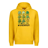 Lemon teacher st.patrick's Premium Hoodie - MaliasSmallBusiness