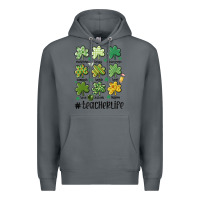 Rock teacher st.patrick's Premium Hoodie - MaliasSmallBusiness